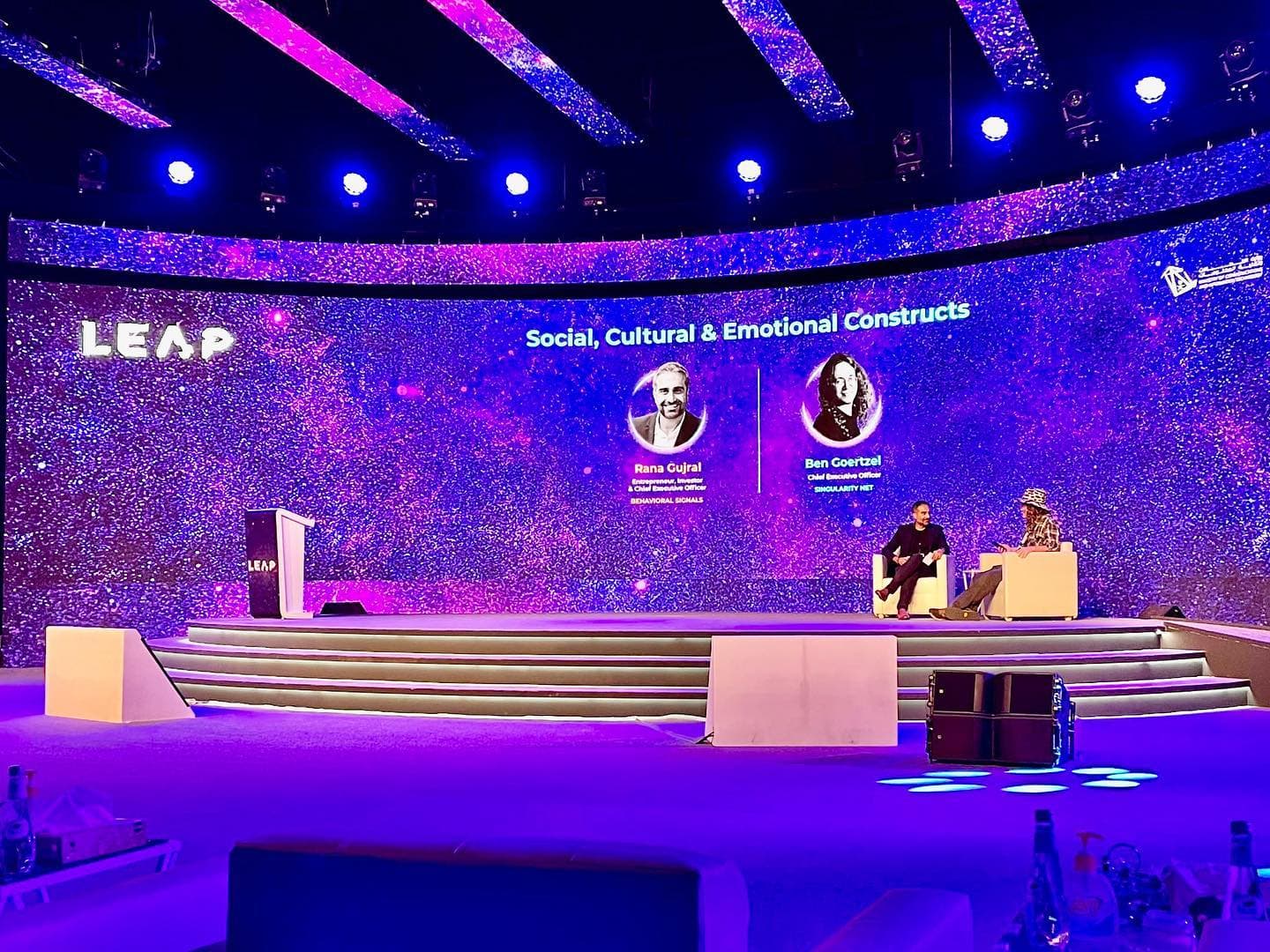 Fireside with Ben Goertzel at LEAP